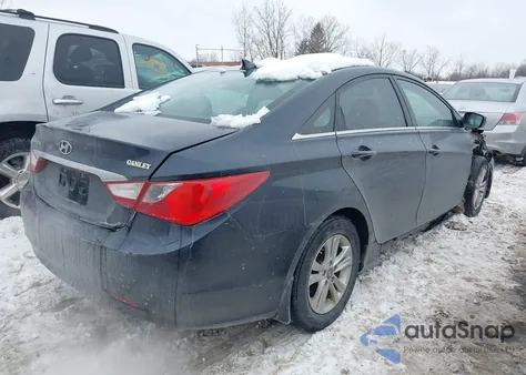 2013 Hyundai Sonata Gls из США, поврежденный, VIN 5NPEB4AC9DH747573